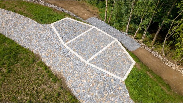 Dronová videa vodních staveb